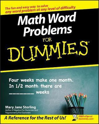 Math Word Problems For Dummies(English, Electronic book text, Sterling Mary Jane)