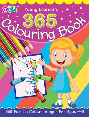 365 COLOURING BOOK(English, Paperback, YOUNG LEARNER PUBLICATIONS)