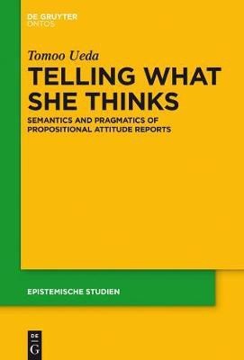 Telling What She Thinks(English, Electronic book text, Ueda Tomoo)