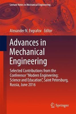 Advances in Mechanical Engineering(English, Hardcover, unknown)