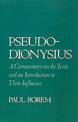 Pseudo-Dionysius(English, Hardcover, Rorem Paul)