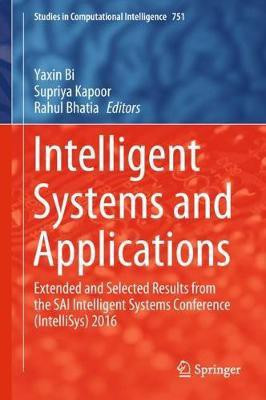 Intelligent Systems and Applications(English, Hardcover, unknown)