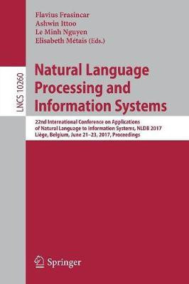Natural Language Processing and Information Systems(English, Paperback, unknown)