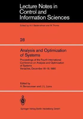 Analysis and Optimization of Systems(English, Paperback, unknown)