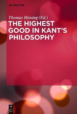 The Highest Good in Kant's Philosophy(English, Electronic book text, unknown)