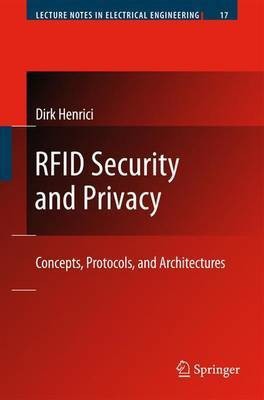 Rfid Security and Privacy(English, Electronic book text, Henrici Dirk)