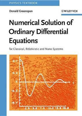 Numerical Solution of Ordinary Differential Equations(English, Electronic book text, Greenspan Donald)