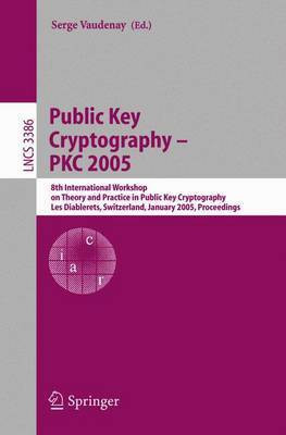 Public Key Cryptography(English, Electronic book text, Vaudenay Serge)