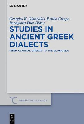 Studies in Ancient Greek Dialects(English, Hardcover, unknown)