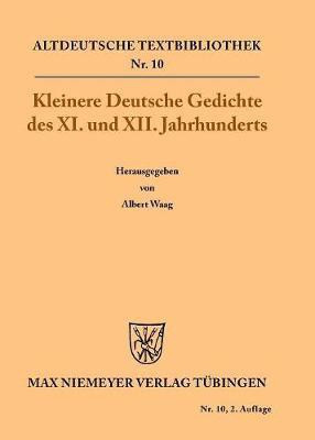Kleinere Deutsche Gedichte des XI. und XII. Jahrhunderts(German, Paperback, unknown)