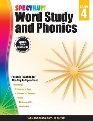 Spectrum Word Study and Phonics, Grade 4(English, Paperback, Spectrum)