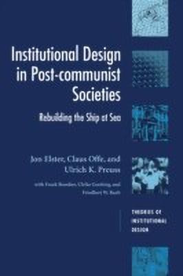 Institutional Design in Post-Communist Societies(English, Hardcover, Elster Jon)