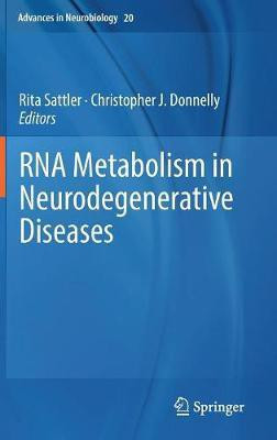 RNA Metabolism in Neurodegenerative Diseases(English, Hardcover, unknown)