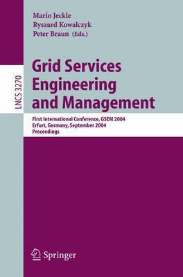 Grid Services Engineering and Management(English, Electronic book text, Jeckle Mario)