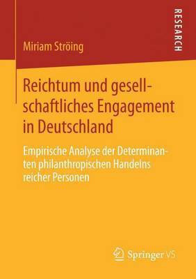 Reichtum Und Gesellschaftliches Engagement in Deutschland(English, Electronic book text, unknown)