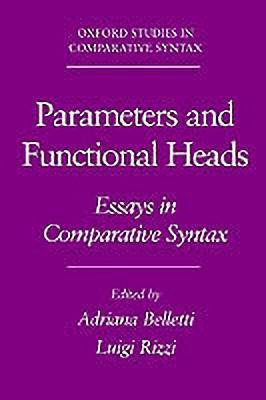 Parameters and Functional Heads(English, Hardcover, unknown)