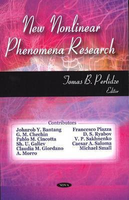 New Nonlinear Phenomena Research(English, Hardcover, unknown)