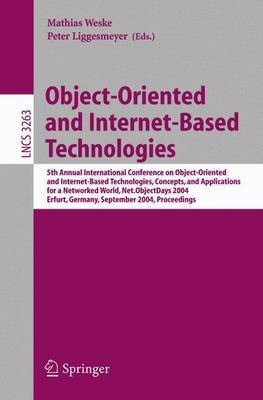 Object-Oriented and Internet-Based Technologies(English, Electronic book text, Weske Mathias)