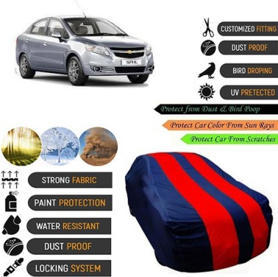 Bristle Car Cover For Chevrolet Sail (With Mirror Pockets)(Blue, Red, For 2018, 2019 Models)