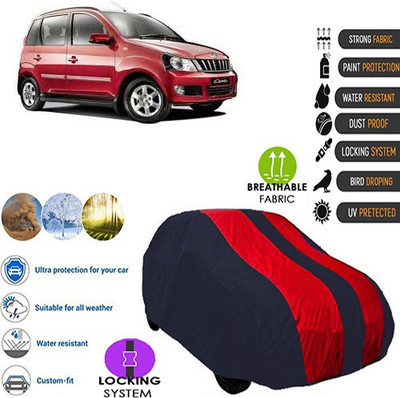 CREEPER Car Cover For Mahindra Quanto (With Mirror Pockets)(Blue, Red, For 2018, 2019 Models)