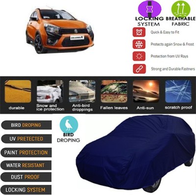 CREEPER Car Cover For Maruti Suzuki Universal For Car (With Mirror Pockets)(Blue, For 2018, 2019 Models)