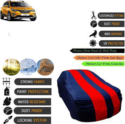 Bristle Car Cover For Renault Universal For Car (Without Mirror Pockets)(Blue, Red, For 2018, 2019 Models)