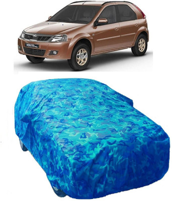 Gargi Traders Car Cover For Mahindra Verito Vibe (With Mirror Pockets)(Blue)