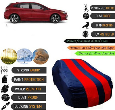 CREEPER Car Cover For Subaru Impreza (With Mirror Pockets)(Blue, Red, For 2018, 2019 Models)