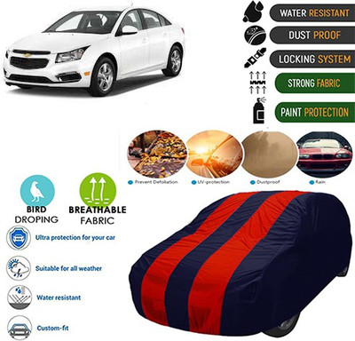 CREEPER Car Cover For Chevrolet Cruze (With Mirror Pockets)(Maroon, Blue, For 2018, 2019 Models)
