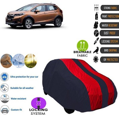 CREEPER Car Cover For Honda WR-V (With Mirror Pockets)(Blue, Red, For 2018, 2019 Models)