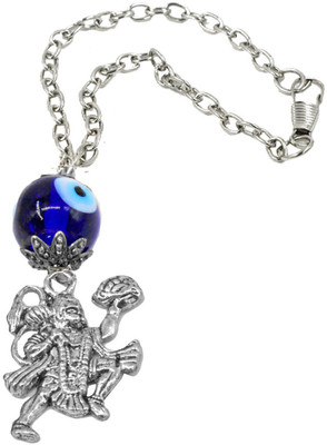faynci Flying Hanuman with mountain Decorative Evil Eye Protection Car Hanging Ornament(Pack of 1)
