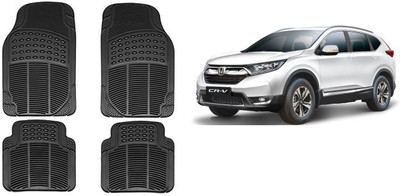 Autofetch Rubber Standard Mat For  Honda CR-V(Black)