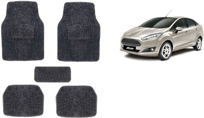 Autofetch Rubber Standard Mat For  Ford New Fiesta(Black)