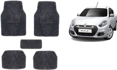 Autofetch Rubber Standard Mat For  Renault Scala(Black)