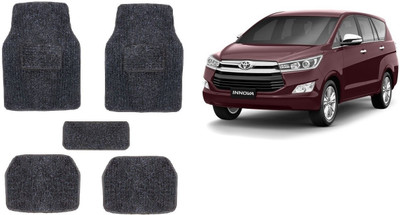 Autofetch Rubber Standard Mat For  Toyota Innova(Black)