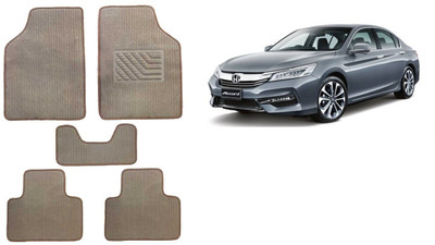 Autofetch Rubber Standard Mat For  Honda Accord(Beige)
