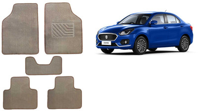 Autofetch Rubber Standard Mat For  Maruti Suzuki Swift Dzire(Beige)