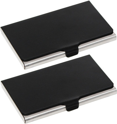 OFIXO 10 Card Holder(Set of 2, Multicolor)