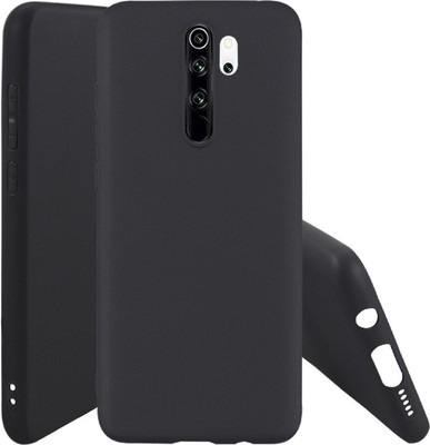 KrKis Back Cover for Redmi Note 8 Pro(Black, Grip Case, Silicon, Pack of: 1)