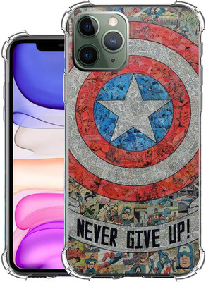 ONLITE Back Cover for Apple iPhone 11 Pro Max(Red, Shock Proof, Silicon, Pack of: 1)