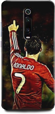 INDICRAFT Back Cover for Redmi K20 Pro, Ronaldo, Printed(Multicolor, Shock Proof, Pack of: 1)