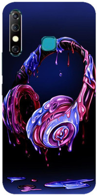 Mitvaa Back Cover for Infinix Hot 8(Multicolor, Dual Protection, Silicon, Pack of: 1)