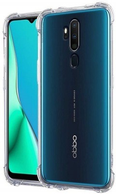 Bodoma Bumper Case for Oppo A9 2020(Transparent, Shock Proof, Silicon, Pack of: 1)