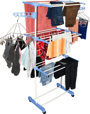Flipkart SmartBuy Steel Floor Cloth Dryer Stand 121PP(3 Tier)