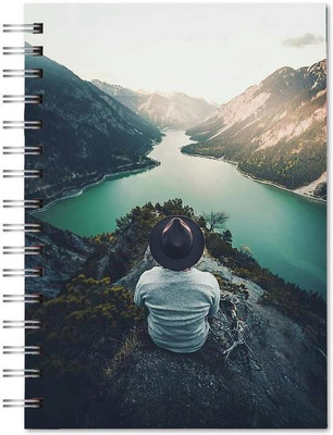 Family store spiral Pad Regular Notebook single Rule 300 Pages(Multicolor)
