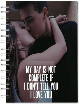 Family store spiral Pad Regular Notebook single Rule 300 Pages(Multicolor)
