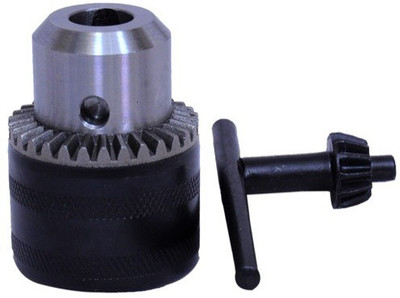 JON BHANDARI Mounts: 1/2- 20UNF with Manual Key Drill Chuck Heavy Duty Size Capacity 1.5-13mm, Mounts: 1/2- 20UNF with Manual Key