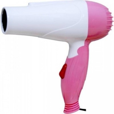 VICTOR PROFESSIONAL Foldable Hair Dryer NV 1290 dryer Hair Dryer(220 W, White, Pink)