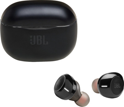 JBL Tune 120TWS Bluetooth Headset(Black, True Wireless)