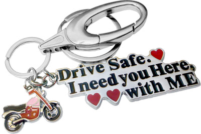 MGP FASHION drive safe i need you here with me Key Chain